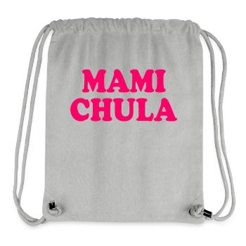 Mami chula - Stanley/Stella recycelter Gym Bag - Grau meliert - Vorne