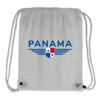 Panama T-Shirt Design - Stanley/Stella Recycled Gym Bag - heather grey - Front
