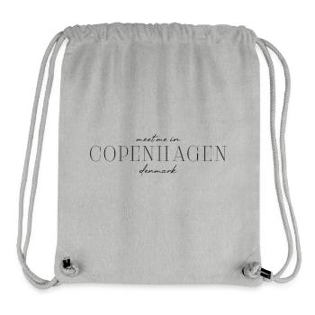Copenhagen Style Desing T-Shirt - Stanley/Stella Recycled Gym Bag - heather grey - Front