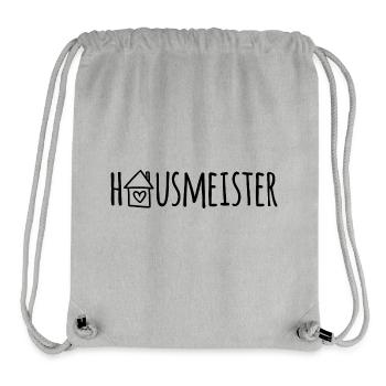 Hausmeister - Stanley/Stella recycelter Gym Bag - Grau meliert - Vorne
