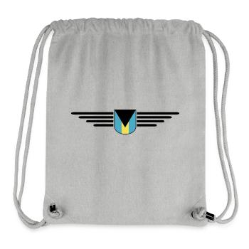 Bahamas fans: Tropical design - Stanley/Stella Recycled Gym Bag - heather grey - Front