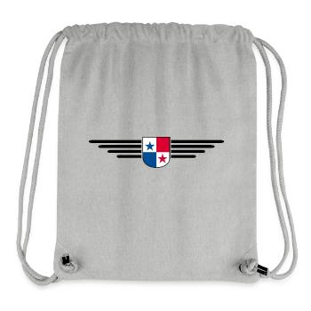 Panama T-Shirt Design - Stanley/Stella Recycled Gym Bag - heather grey - Front