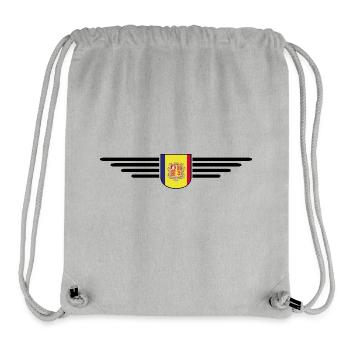Andorra Fans T-Shirt Design - Stanley/Stella recycelter Gym Bag - Grau meliert - Vorne