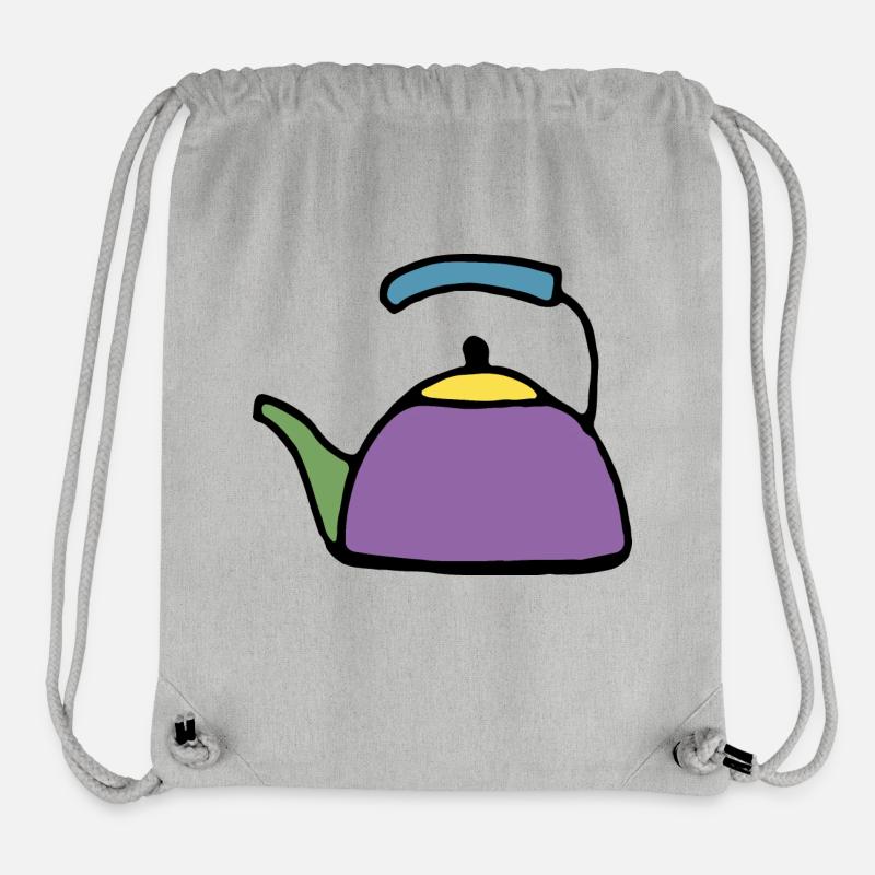 Kettle in colorful - Stanley/Stella Recycled Gym Bag - heather grey