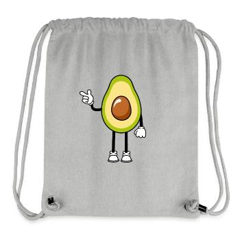 Avocado - Stanley/Stella Recycled Gym Bag - heather grey - Front