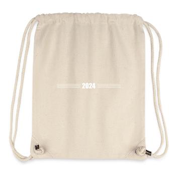 2024 Jahr - Stanley/Stella recycelter Gym Bag - Naturweiß - Vorne