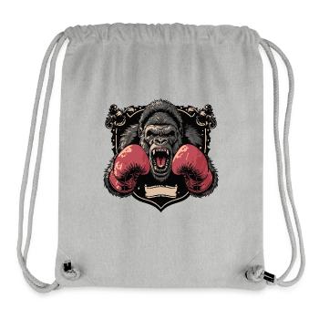 Gorilla Boxer MMA - Stanley/Stella Recycled Gym Bag - heather grey - Front