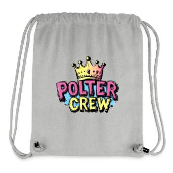Polter Crew - Stanley/Stella recycelter Gym Bag - Grau meliert - Vorne