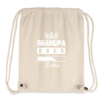 Opa 2025 Loading Grandpa - Stanley/Stella recycelter Gym Bag - Naturweiß - Vorne