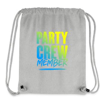 Party Crew - Stanley/Stella Recycled Gym Bag - heather grey - Front