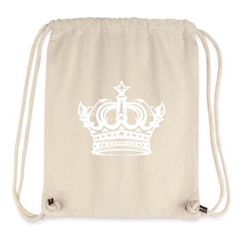 Élément de couronne - Sac à cordon recyclé Stanley/Stella - blanc naturel - Devant