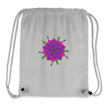 Summer 1 - Stanley/Stella recycelter Gym Bag - Grau meliert - Vorne