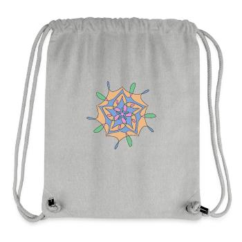 Spring 1 - Stanley/Stella recycelter Gym Bag - Grau meliert - Vorne