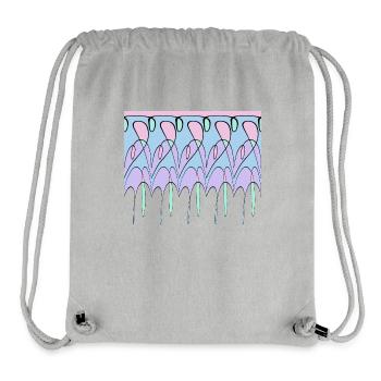 Winter 2 - Stanley/Stella recycelter Gym Bag - Grau meliert - Vorne