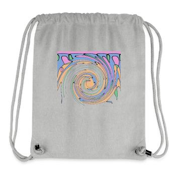 Spring 3 - Stanley/Stella recycelter Gym Bag - Grau meliert - Vorne