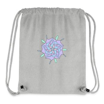 Winter 1 - Stanley/Stella recycelter Gym Bag - Grau meliert - Vorne