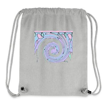 Winter 3 - Stanley/Stella recycelter Gym Bag - Grau meliert - Vorne
