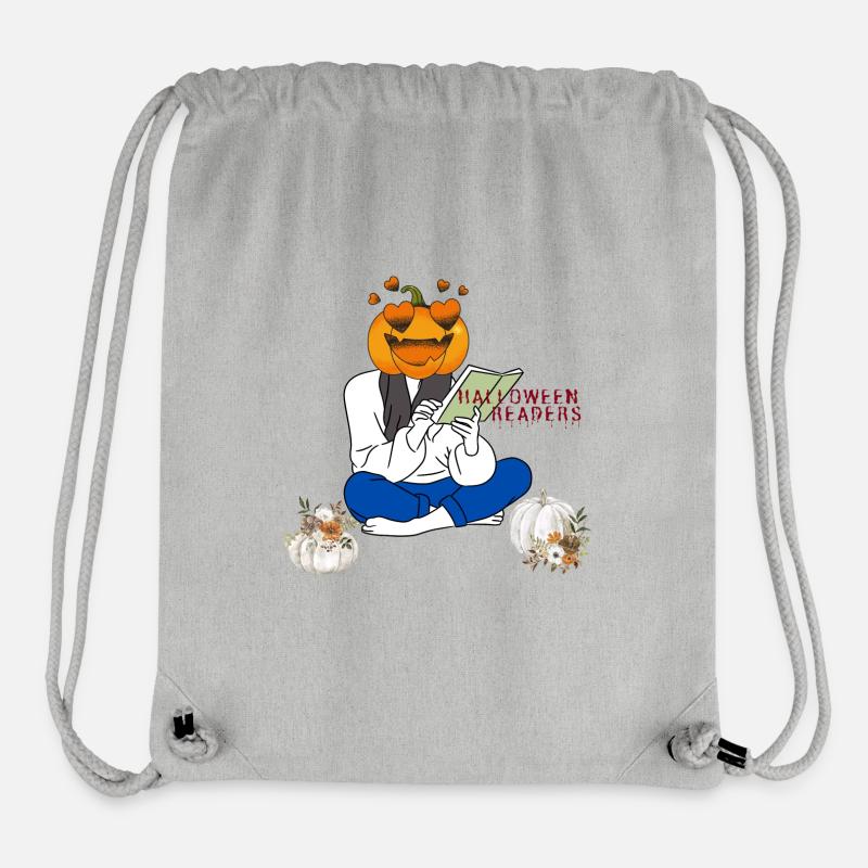 Halloween Readers - Stanley/Stella Recycled Gym Bag - heather grey