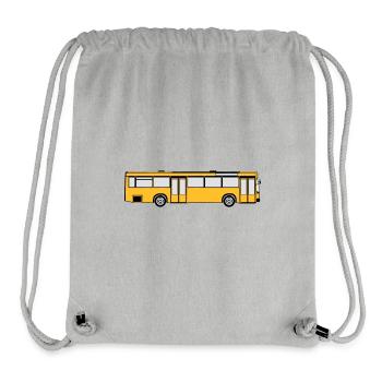 Busfahrer Bus Omnibus Kraftfahrer Schulbus (25) - Stanley/Stella recycelter Gym Bag - Grau meliert - Vorne