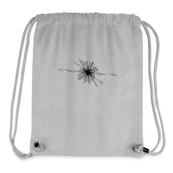 Vector Sternen Nova Explosion - Stanley/Stella recycelter Gym Bag - Grau meliert - Vorne