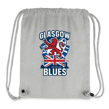 Écusson des Glasgow Blues - Sac à cordon recyclé Stanley/Stella - gris chiné - Devant