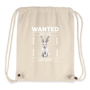 Lapin de Pâques recherché - Sac à cordon recyclé Stanley/Stella - blanc naturel - Devant