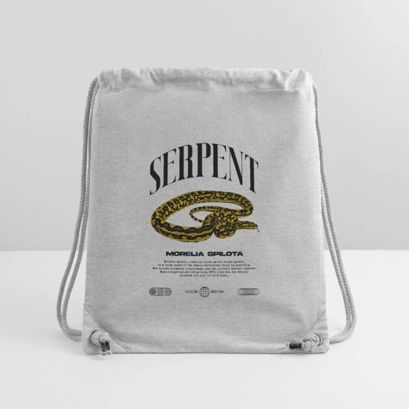Carpet Python Modern Reptile Keeper Streetwear Stanley/Stella Recycled Gym Bag