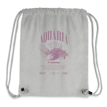 Rotfeuerfisch Marine Fish Keeper Moderne Streetwear - Stanley/Stella recycelter Gym Bag - Grau meliert - Vorne