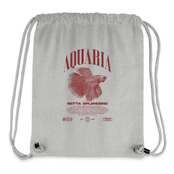 Betta Fish Keeper Moderne Streetwear - Stanley/Stella recycelter Gym Bag - Grau meliert - Vorne