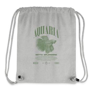 Betta Fish Keeper Moderne Streetwear - Stanley/Stella recycelter Gym Bag - Grau meliert - Vorne