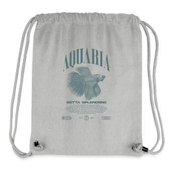 Betta Fish Keeper Moderne Streetwear - Stanley/Stella recycelter Gym Bag - Grau meliert - Vorne