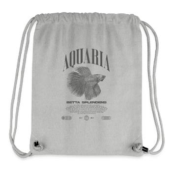 Betta Fish Keeper Moderne Streetwear - Stanley/Stella recycelter Gym Bag - Grau meliert - Vorne