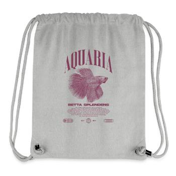 Betta Fish Keeper Moderne Streetwear - Stanley/Stella recycelter Gym Bag - Grau meliert - Vorne