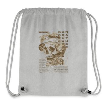 Aquascaping Moderner tropischer Fischhalter Aquarianer - Stanley/Stella recycelter Gym Bag - Grau meliert - Vorne