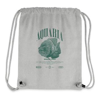 Oscar Fish Water Change Monster Fish - Stanley/Stella Recycled Gym Bag - heather grey - Front