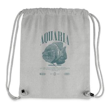 Oscar Fish Water Change Monster Fish - Stanley/Stella Recycled Gym Bag - heather grey - Front