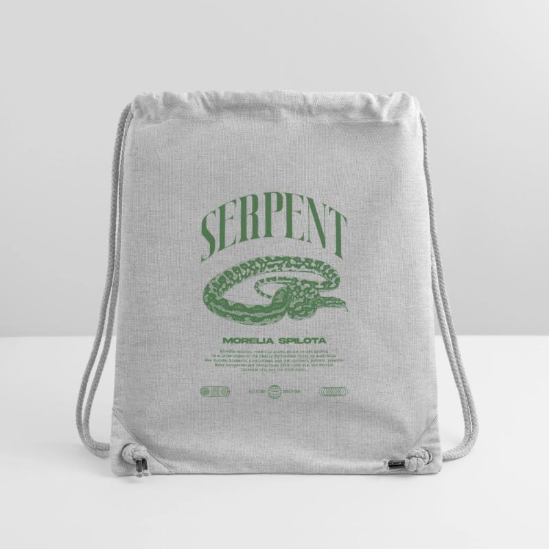 Carpet Python Modern Reptile Keeper Streetwear Stanley/Stella Recycled Gym Bag