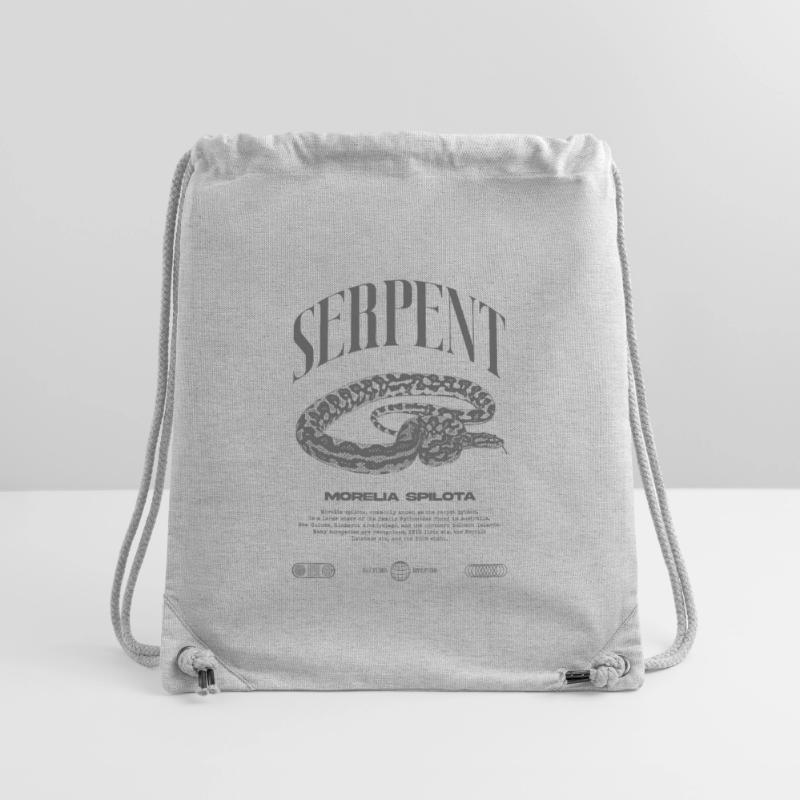 Carpet Python Modern Reptile Keeper Streetwear Stanley/Stella Recycled Gym Bag