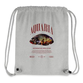 Oscar Fish Keeper Modern Streetwear - Stanley/Stella Recycled Gym Bag - heather grey - Front