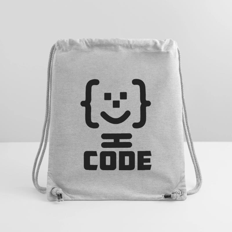 Hauptprogrammierer-Code-Logo mit Text CODE Stanley/Stella recycelter Gym Bag