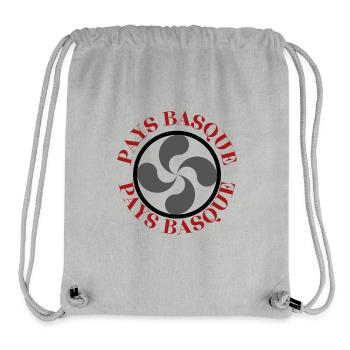 BASQUE COUNTRY - Stanley/Stella Recycled Gym Bag - heather grey - Front