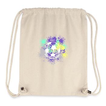 FOOTBALL NO: 7 GOAT SPRAY PAINT FOOTBALL GIFT - Stanley/Stella Recycled Gym Bag - natural - Front