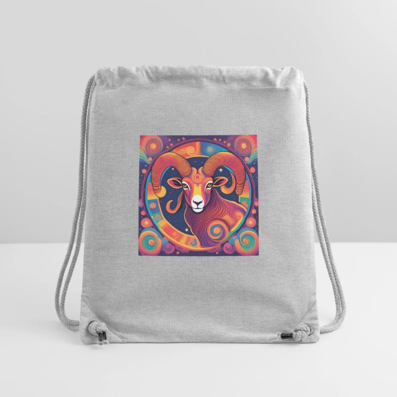 Widder Sternzeichen Astrologie Geschenk Stanley/Stella recycelter Gym Bag