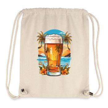 Beach Beer - Stanley/Stella Recycled Gym Bag - natural - Front