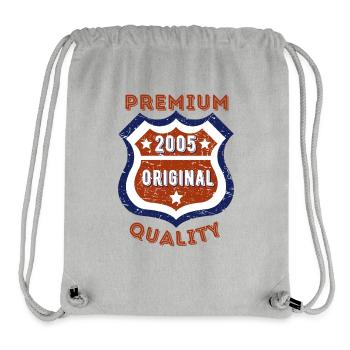 Premium Quality 2005 - Stanley/Stella Recycled Gym Bag - heather grey - Front