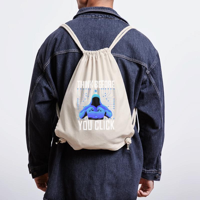 Hacker-Hacker-Hacker-Programmierer Linux Cybersicherheitsdaten Stanley/Stella recycelter Gym Bag