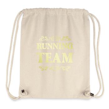 Running Team - Stanley/Stella Recycled Gym Bag - natural - Front
