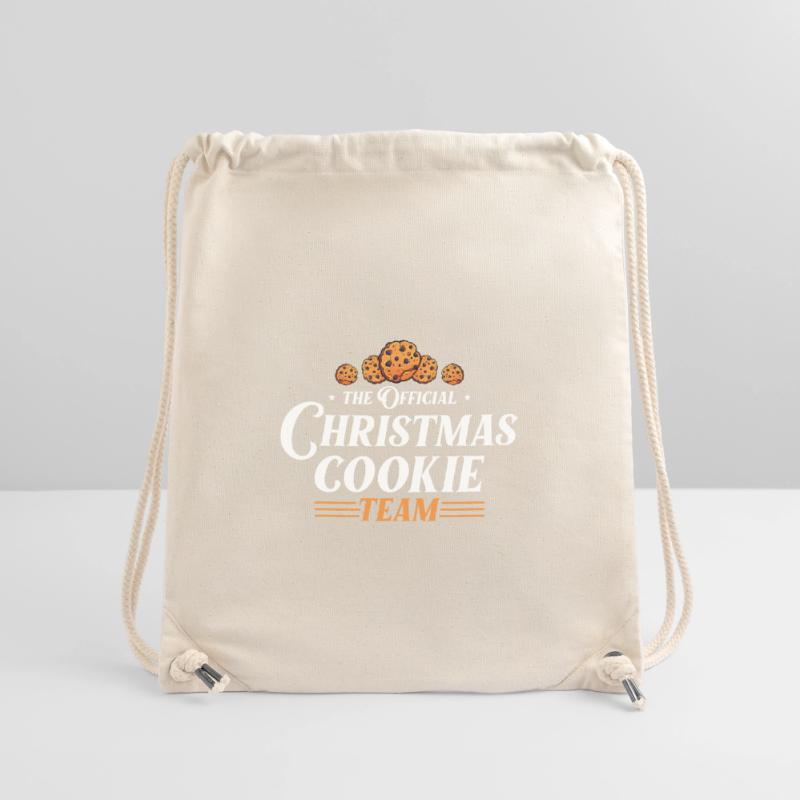 Biscuits de Noël Équipe de cuisson Noël Sac à cordon recyclé Stanley/Stella