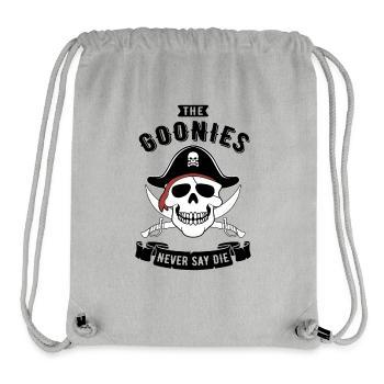 Der Goonies-Piratenschädel - Stanley/Stella recycelter Gym Bag - Grau meliert - Vorne