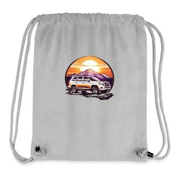 Off-road vehicle 4x4 - Stanley/Stella Recycled Gym Bag - heather grey - Front
